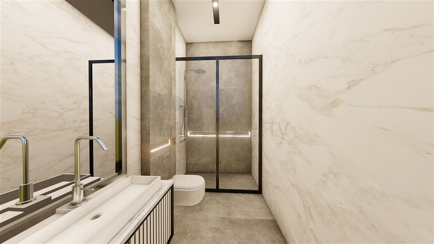 شقة 1+1 في وسط ألانيا على مسافة 200 متر من البحر شقة 1+1 في وسط ألانيا على مسافة 200 متر من البحر