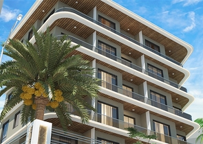 شقة 1+1 في وسط ألانيا على مسافة 200 متر من البحر شقة 1+1 في وسط ألانيا على مسافة 200 متر من البحر