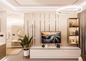 شقة 1+1 في مجمع قيد الإنشاء في منطقة محمودلار شقة 1+1 في مجمع قيد الإنشاء في منطقة محمودلار