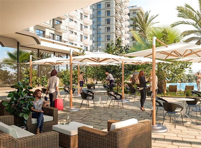 شقة بغرفة نوم واحدة في مجمع جديد في منطقة محمودلار شقة بغرفة نوم واحدة في مجمع جديد في منطقة محمودلار