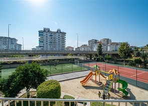 شقة مفروشة 2 + 1 في أحد مجمعات سيكجيلي السكنية