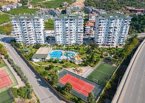 شقة مفروشة 2 + 1 في أحد مجمعات سيكجيلي السكنية