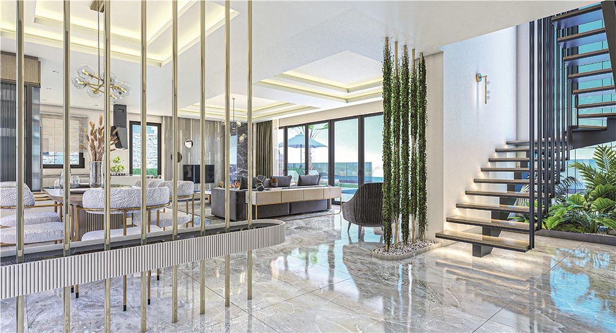 مشروع استثماري للشقق والفلل في منطقة كارجيجاك