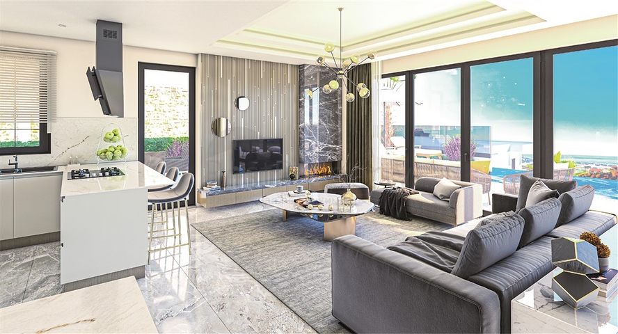 مشروع استثماري للشقق والفلل في منطقة كارجيجاك