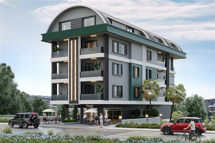 مجمع من 11 شقة في منطقة أوبا الشعبية 