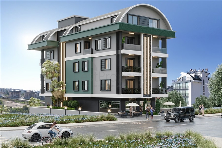 مجمع من 11 شقة في منطقة أوبا الشعبية 