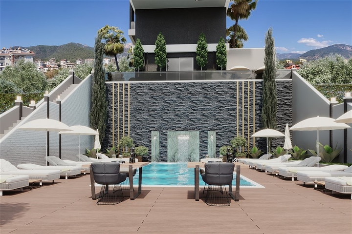 مجمع من 11 شقة في منطقة أوبا الشعبية 