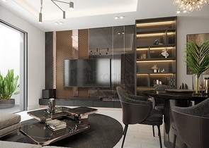 مجمع من 11 شقة في منطقة أوبا الشعبية 