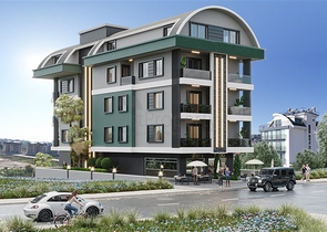 مجمع من 11 شقة في منطقة أوبا الشعبية 