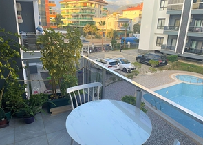 شقة جذابة 1 + 1 في منطقة أوبا