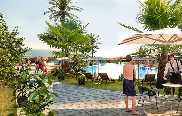 شقة 1+1 في منطقة محمودلار