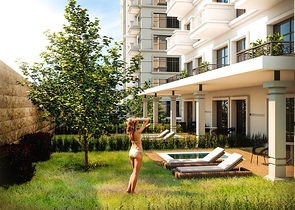 شقة 1+1 في منطقة محمودلار