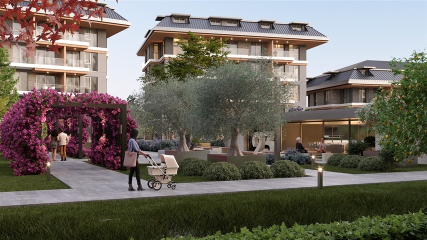 مجمع من الدرجة الممتازة مع بنية تحتية فندقية في منطقة أوبا