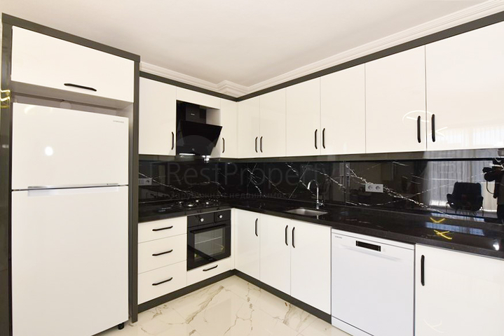 شقة 2 + 1 في منطقة أوبا