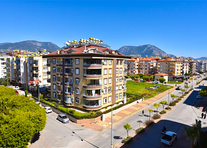 شقة 2 + 1 في منطقة أوبا