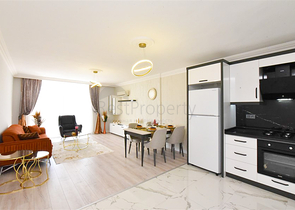 شقة 2 + 1 في منطقة أوبا