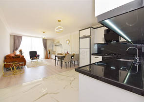 شقة 2 + 1 في منطقة أوبا