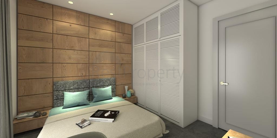 مجمع سكني 1+1 قيد الإنشاء في منطقة محمودلار