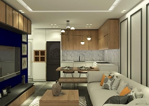 مجمع سكني 1+1 قيد الإنشاء في منطقة محمودلار