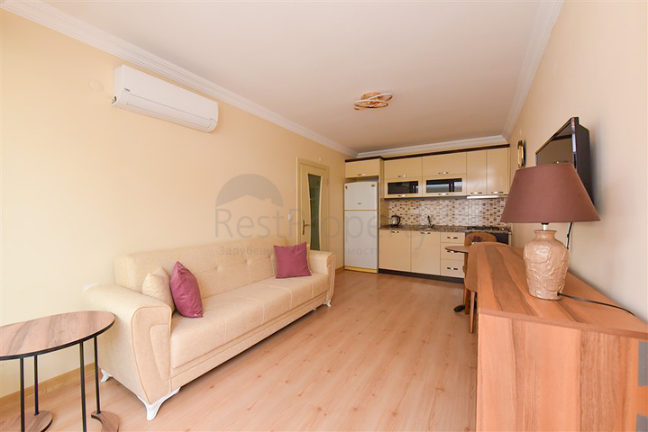 شقة 1+1 في منطقة أوبا على بعد 550 متر فقط من البحر 