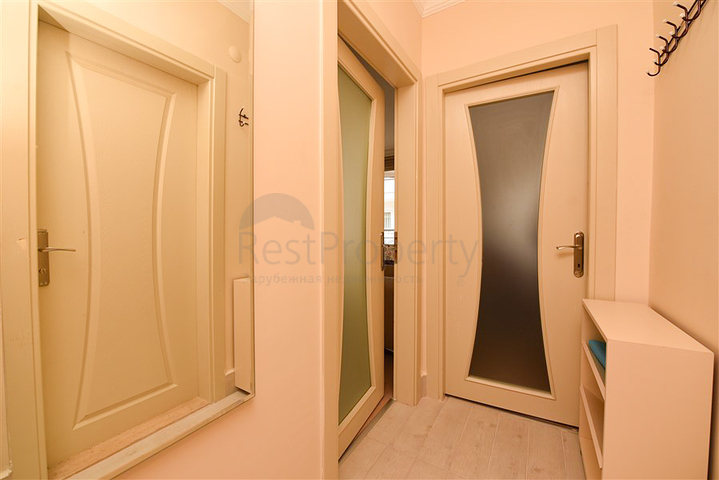 شقة 1+1 في منطقة أوبا على بعد 550 متر فقط من البحر 