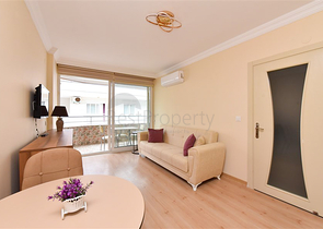 شقة 1+1 في منطقة أوبا على بعد 550 متر فقط من البحر 