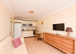 شقة 1+1 في منطقة أوبا على بعد 550 متر فقط من البحر 