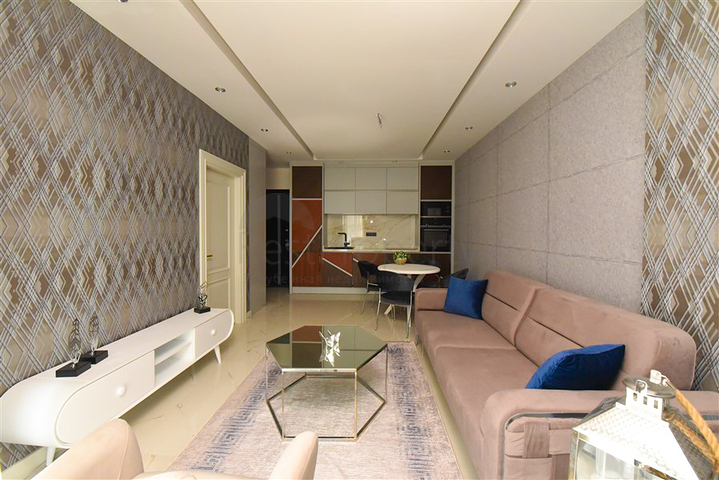 شقة مفروشة 1 + 1 على بعد 20 متر من البحر في منطقة أوبا