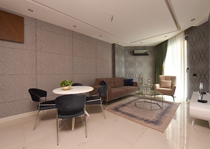 شقة مفروشة 1 + 1 على بعد 20 متر من البحر في منطقة أوبا