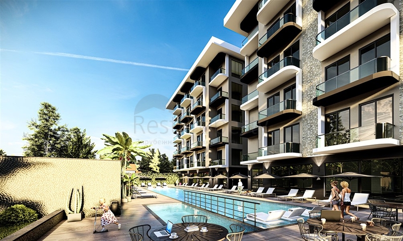 شقق في مجمع سكني جديد في منطقة كستل