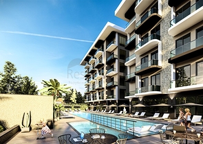 شقق في مجمع سكني جديد في منطقة كستل