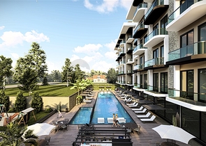 شقق في مجمع سكني جديد في منطقة كستل