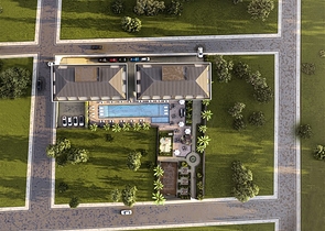 شقق في مجمع سكني جديد في منطقة كستل