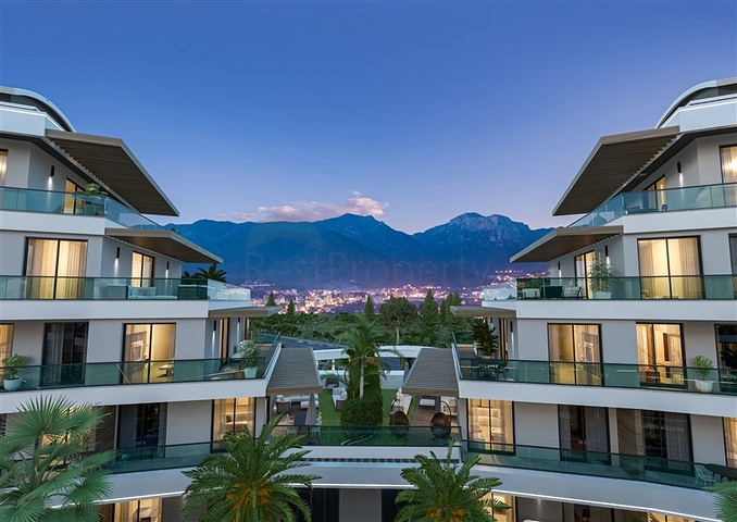 مجمع سكني مع بنية تحتية في منطقة أوبا