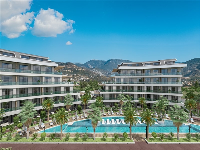 مجمع سكني مع بنية تحتية في منطقة أوبا