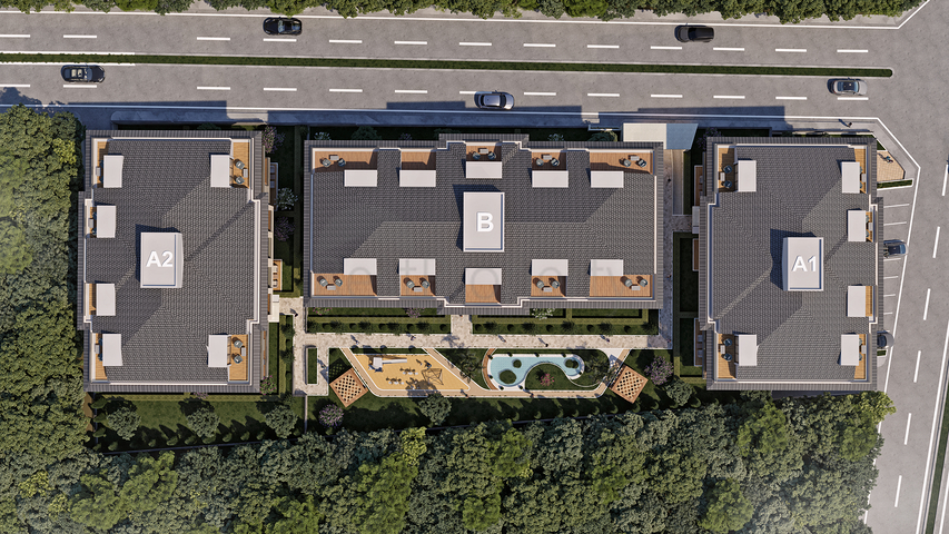 مشروع استثماري قيد الإنشاء في منطقة بيليك ديوزو 