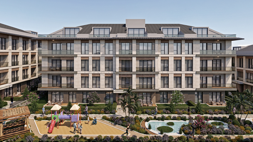 مشروع استثماري قيد الإنشاء في منطقة بيليك ديوزو 