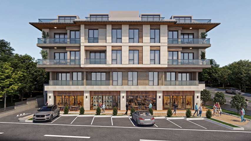 مشروع استثماري قيد الإنشاء في منطقة بيليك ديوزو 