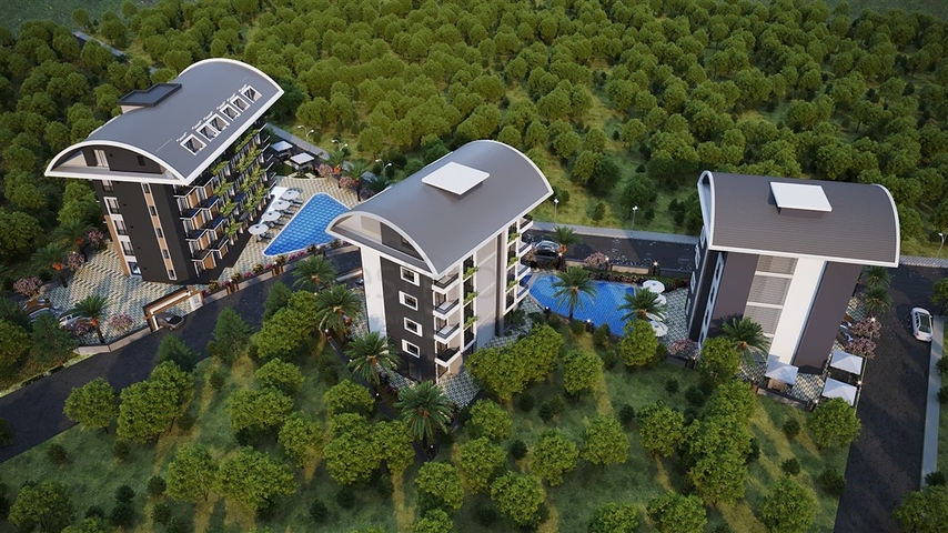 مجمع سكني جديد في منطقة أوبا