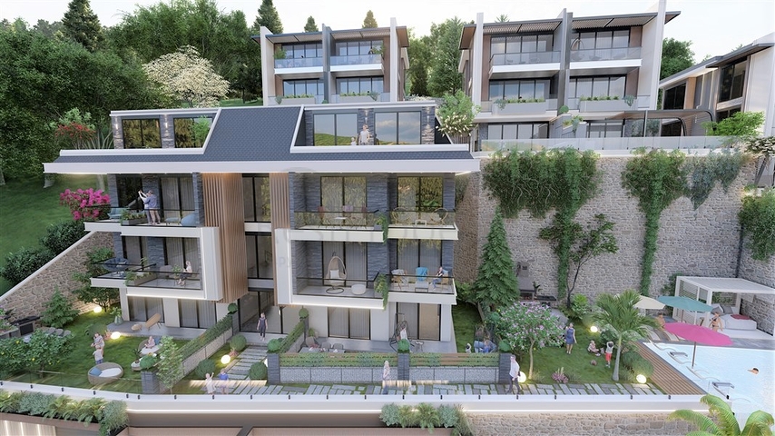 مجمع سكني مع مناظر خلابة في منطقة بكتاش