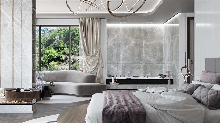 مجمع سكني مع مناظر خلابة في منطقة بكتاش