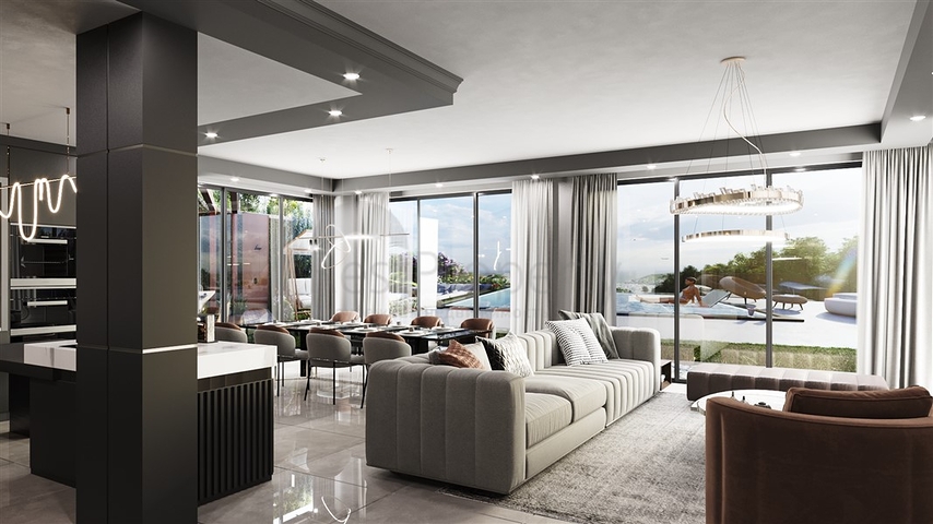 مجمع سكني مع مناظر خلابة في منطقة بكتاش