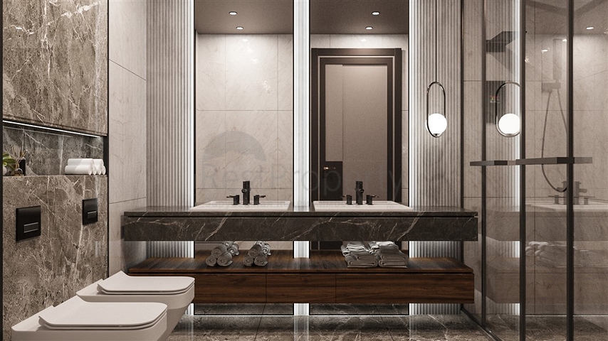 مجمع سكني مع مناظر خلابة في منطقة بكتاش