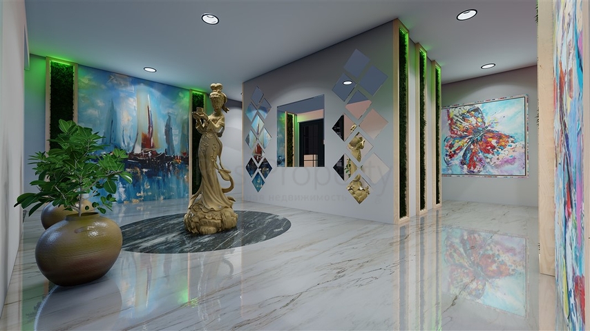 شقة 2+1 في مجمع قيد الإنشاء في منطقة أوكورجالار