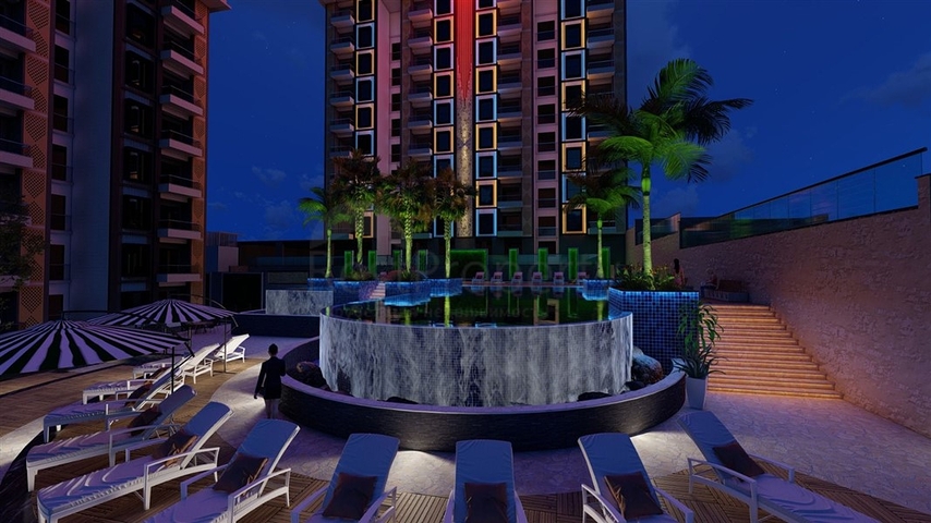 شقة 2+1 في مجمع قيد الإنشاء في منطقة أوكورجالار