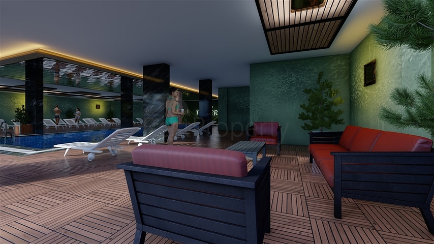 شقة 2+1 في مجمع قيد الإنشاء في منطقة أوكورجالار