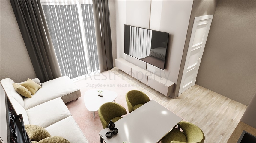 شقة 2+1 في مجمع قيد الإنشاء في منطقة أوكورجالار