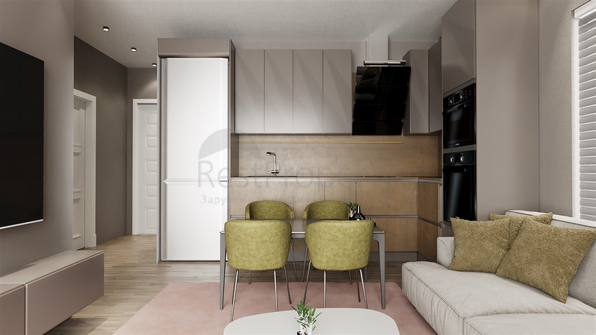 شقة 2+1 في مجمع قيد الإنشاء في منطقة أوكورجالار