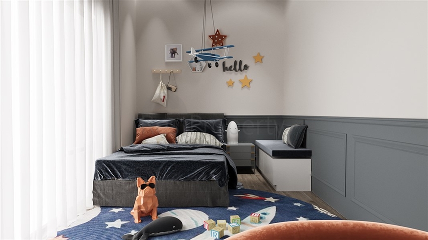 شقة 2+1 في مجمع قيد الإنشاء في منطقة أوكورجالار