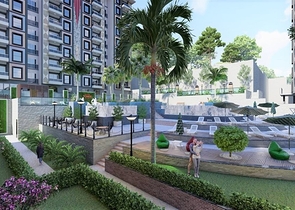 شقة 2+1 في مجمع قيد الإنشاء في منطقة أوكورجالار